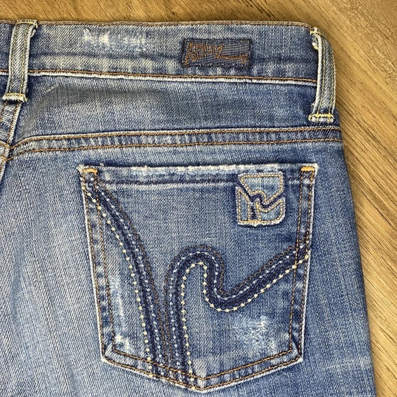 Citizens of Humanity low waist bootcut boho stretch jeans size 27 - Picture 9 of 15